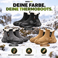 Lade das Bild in den Galerie-Viewer, ThermoBoots | wasserdichte, warm gefütterte Winterstiefel | Leicht, rutschfest & Schmerzlindernd
