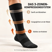 Lade das Bild in den Galerie-Viewer, AlpakaFlow – Alpakafaser-Kompressionssocken | 10–15 mmHg