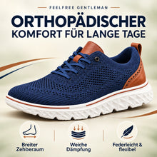 Lade das Bild in den Galerie-Viewer, FeelFree Gentleman – Orthopädischer Herren-Komfortschuh | Rutschfest & Schmerzlindernd