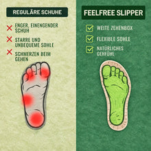Lade das Bild in den Galerie-Viewer, FeelFree Slipper - ergonomische & rutschfeste Winterslipper