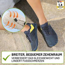 Lade das Bild in den Galerie-Viewer, FreeStep – Gesunde & rutschfeste Barfußschuhe für sicheres, gelenkschonendes Gehen für Senioren