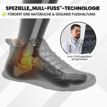 Lade das Bild in den Galerie-Viewer, FussFit - ergonomische, schmerzlindernde, rutschfeste Leder-Barfußschuhe