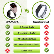 Lade das Bild in den Galerie-Viewer, GlucoCare SOS – Smartwatch mit SOS & Sturzerkennung inkl. Zuckerwerte immer im Blick