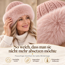 Lade das Bild in den Galerie-Viewer, NordEleganz – Die flauschige 360°-Wintermütze mit Rundum-Ohrenschutz