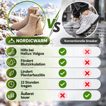 Lade das Bild in den Galerie-Viewer, NordicWarm - ergonomische, wasserdichte & rutschfeste Schuhe für Herbst & Winter zur Schmerzlinderung | 1-€ Aktion