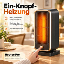 Lade das Bild in den Galerie-Viewer, HEATEC Pro - energiesparende tragbare Komfortheizung mit hoher Heizleistung & Sicherheitssystem ohne Installation | Bis 20 m²