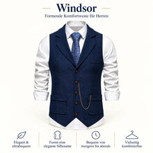 Lade das Bild in den Galerie-Viewer, Windsor – formende Komfortweste für Herren | Elegant & ultrabequem