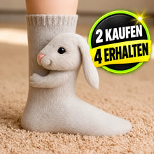Lade das Bild in den Galerie-Viewer, HUGGY Socken – Nie mehr kalte Füße nur noch HUGGY - Einheitsgröße-Unisex | Handgefertigt