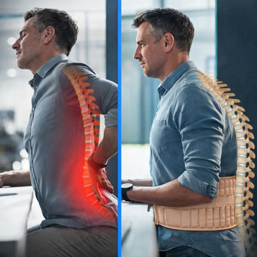 Rücken-Kompressionsgürtel – das Original | Rücken entlasten & Schmerzen reduzieren