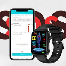 Lade das Bild in den Galerie-Viewer, GlucoCare Blutzucker-Gesundheitsuhr – Für Ernährung, Stoffwechsel &amp; Blutzucker-Trends im Alltag