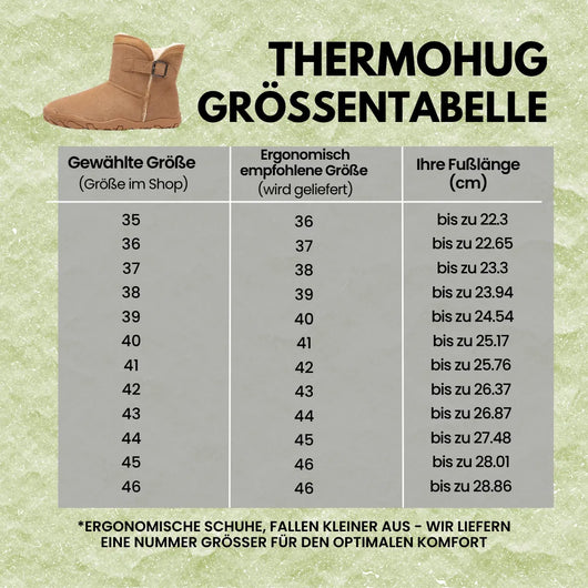 ThermoHug – Schmerzlindernder Barfuß-Winterstiefel mit breiter Zehenbox