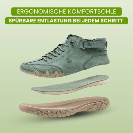Alpaca – Komfortable Leder-Barfußschuhe mit schmerzlindernder Wirkung | Rutschfest & Federleicht