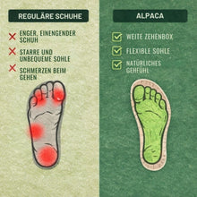 Lade das Bild in den Galerie-Viewer, Alpaca – Ergonomische &amp; Gesunde Barfußschuhe für besseren Schlaf
