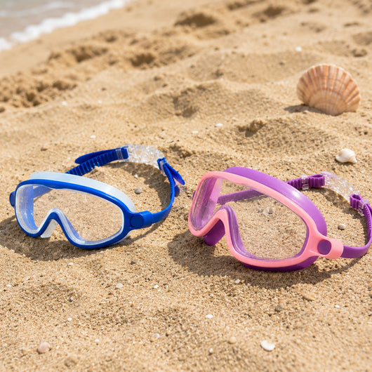 AquaBlick Kinder-Schwimmbrille | Beschlagfrei · Auslaufsicher · Kein Haareziehen