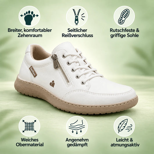 Feelfree - Ergonomische Schmerzlinderungs-Schuhe | Rutschfest & Federleicht inkl. Reisverschluss