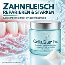 Lade das Bild in den Galerie-Viewer, CollaGum Pro – Kollagen-Zahnfleischpflege für Reparatur, Aufbau &amp; Regeneration