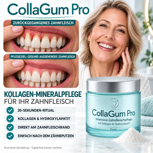 CollaGum Pro – Kollagen-Zahnfleischpflege für Reparatur, Aufbau & Regeneration