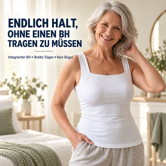 FreiForm 3-in-1 - das Top, das Ihren BH ersetzt | stützendes Komfort-Top mit integriertem BH