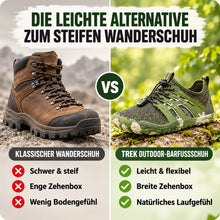Lade das Bild in den Galerie-Viewer, Trek – wasserdichter Outdoor-Barfußschuh | Rutschfest &amp; Schmerzlindernd
