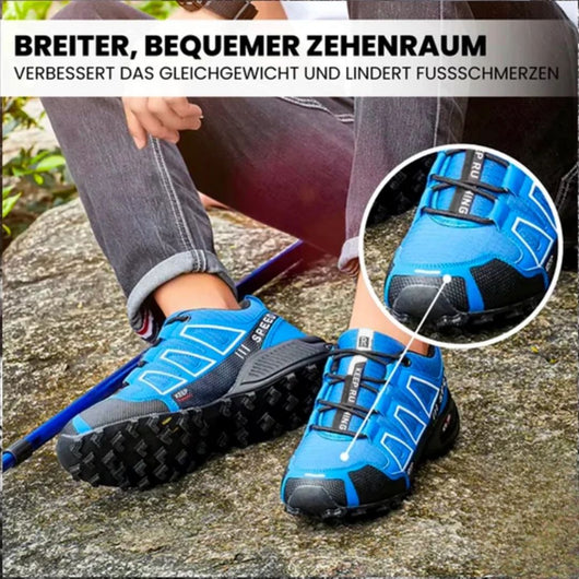 OrthoTrekking – ergonomischer, rutschfester & wasserdichter Trekking- und Wanderschuh