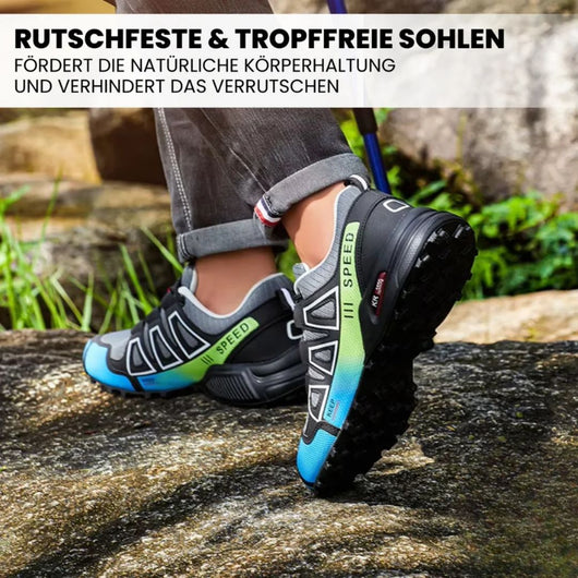 OrthoTrekking – ergonomischer, rutschfester & wasserdichter Trekking- und Wanderschuh