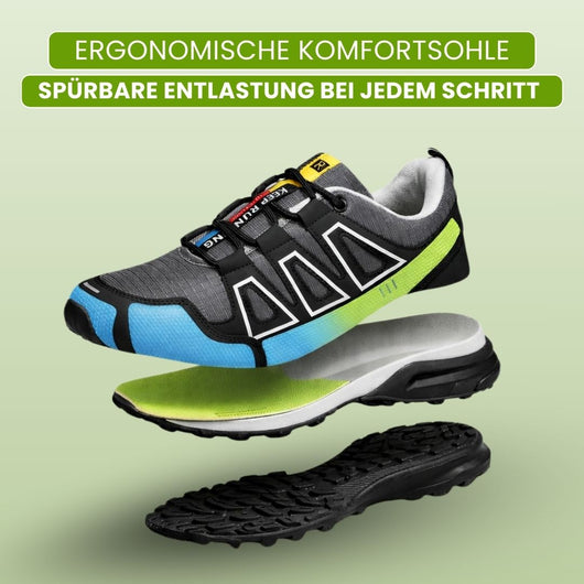 OrthoTrekking - Ergonomischer, wasserdichter & schmerzlindernder Trekking u.- Wanderschuh