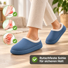 Lade das Bild in den Galerie-Viewer, FeelFree Slipper - ergonomische &amp; rutschfeste Winterslipper
