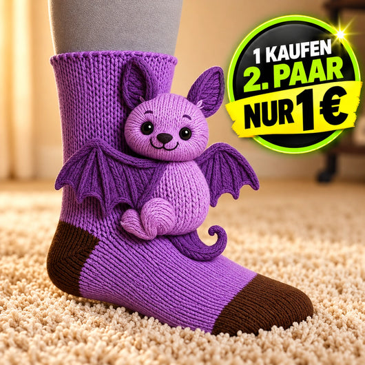 HUGGY Socken – Nie mehr kalte Füße nur noch HUGGY - Einheitsgröße-Unisex | 1-€ Aktion