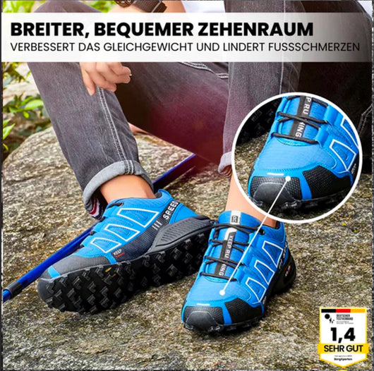 OrthoTrekking - Ergonomischer, wasserdichter & schmerzlindernder Trekking u.- Wanderschuh
