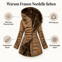 Lade das Bild in den Galerie-Viewer, Nordelle – der Wintermantel, der wärmt und der Figur schmeichelt
