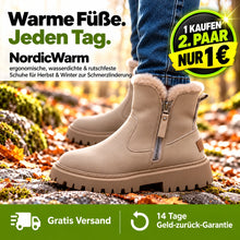 Lade das Bild in den Galerie-Viewer, NordicWarm - ergonomische, wasserdichte &amp; rutschfeste Schuhe für Herbst &amp; Winter zur Schmerzlinderung | 1-€ Aktion
