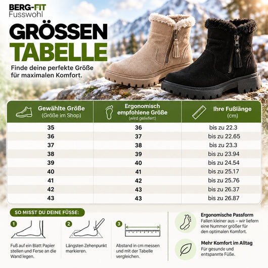 NordicWarm - ergonomische, wasserdichte & rutschfeste Schuhe für Herbst & Winter zur Schmerzlinderung | 1-€ Aktion