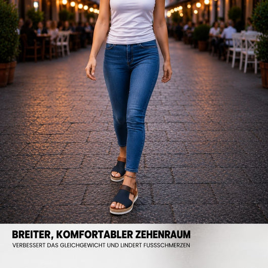 OrthoLuxe -  Komfortable Sandalen | Ergonomische Unterstützung