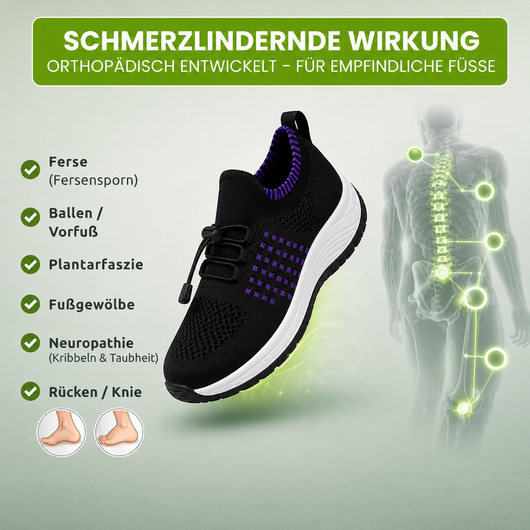 Orthofit — Schmerzlindernde Komfort-Schuhe für Damen | Rutschfest & Federleicht