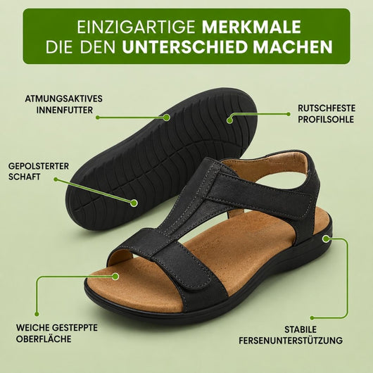 Orthosun - Bequeme Sandalen | Ergonomische Unterstützung