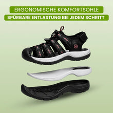 Lade das Bild in den Galerie-Viewer, Orthotrekking - Schmerzlindernde Komfort-Sandalen zum Gehen &amp; Wandern | Rutschfest &amp; Federleicht
