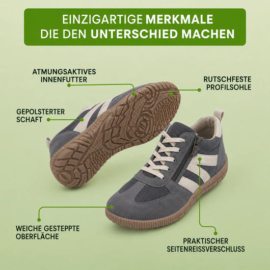 SafeStep NaturGang – Natürlicher & ergonomischer Barfußschuh | Wasserdicht & Rutschfest