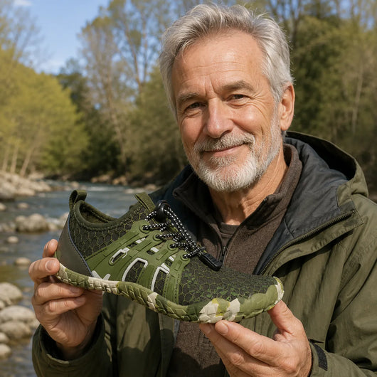 Trek – ergonomischer, wasserdichter & schmerzlindernder Outdoor-Barfußschuh