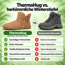 Lade das Bild in den Galerie-Viewer, ThermoHug – Schmerzlindernder Barfuß-Winterstiefel mit breiter Zehenbox
