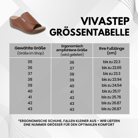 VivaStep - Schmerzlindernde Komfortsandalen | Ergonomisches Design