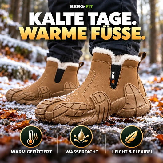 ThermoBoots | wasserdichte, warm gefütterte Winterstiefel | Leicht, rutschfest & Schmerzlindernd
