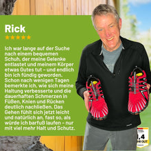 Lade das Bild in den Galerie-Viewer, AeroX Pro - ergonomischer schmerzlindernder Barfußschuh für Entlastung bei Rückenschmerzen &amp; Gelenkproblemen
