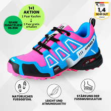 Lade das Bild in den Galerie-Viewer, OrthoTrekking - ergonomische schmerzlindernde Trekking u.- Wanderschuhe - (1+1  Gratis)

