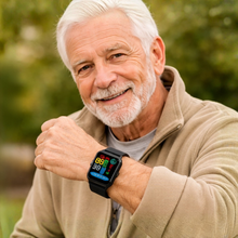 Lade das Bild in den Galerie-Viewer, GlucoCare SOS – Smartwatch zur Unterstützung bei Schmerzen mit SOS &amp; Sturzerkennung (2026)
